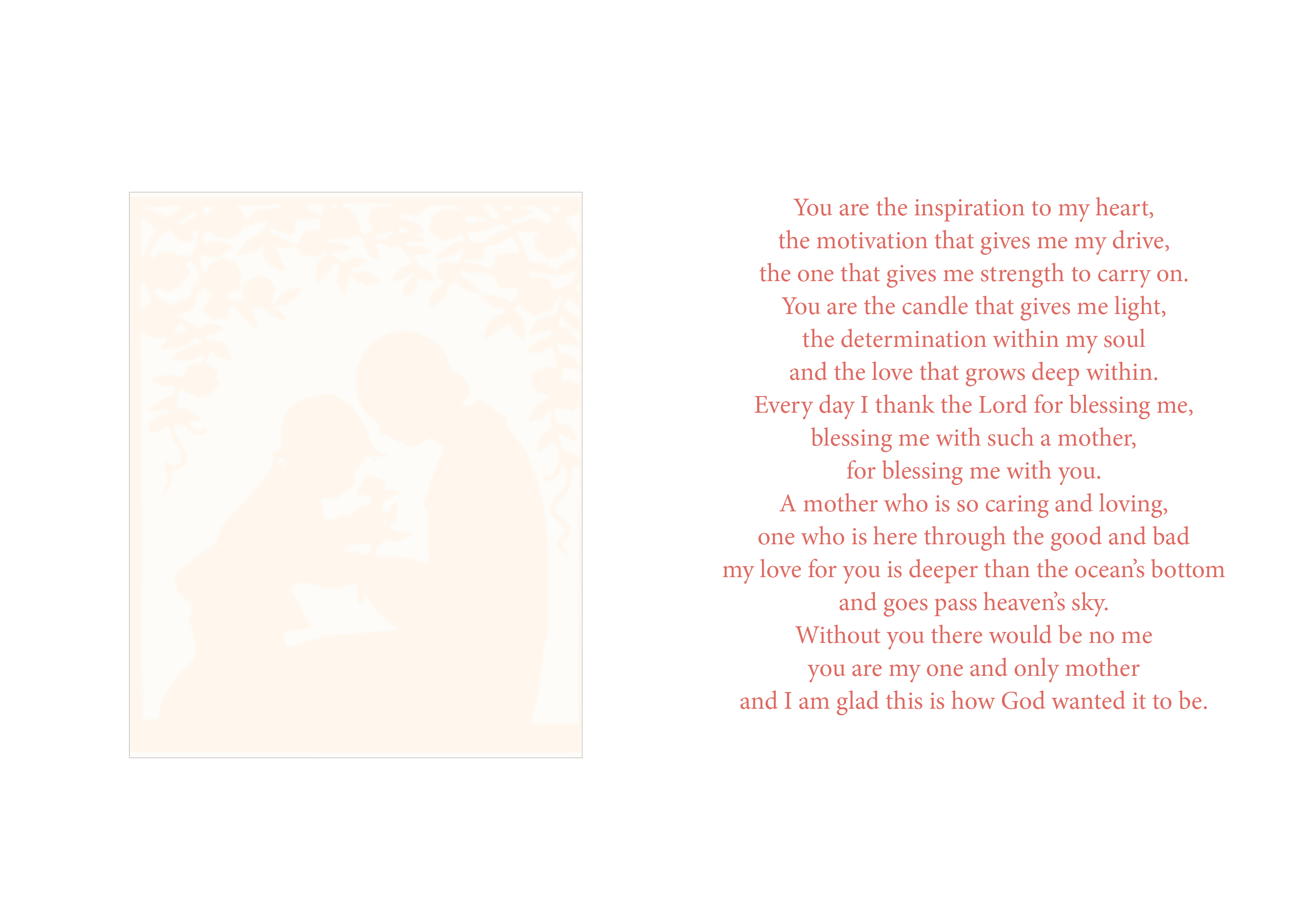 For My Mother