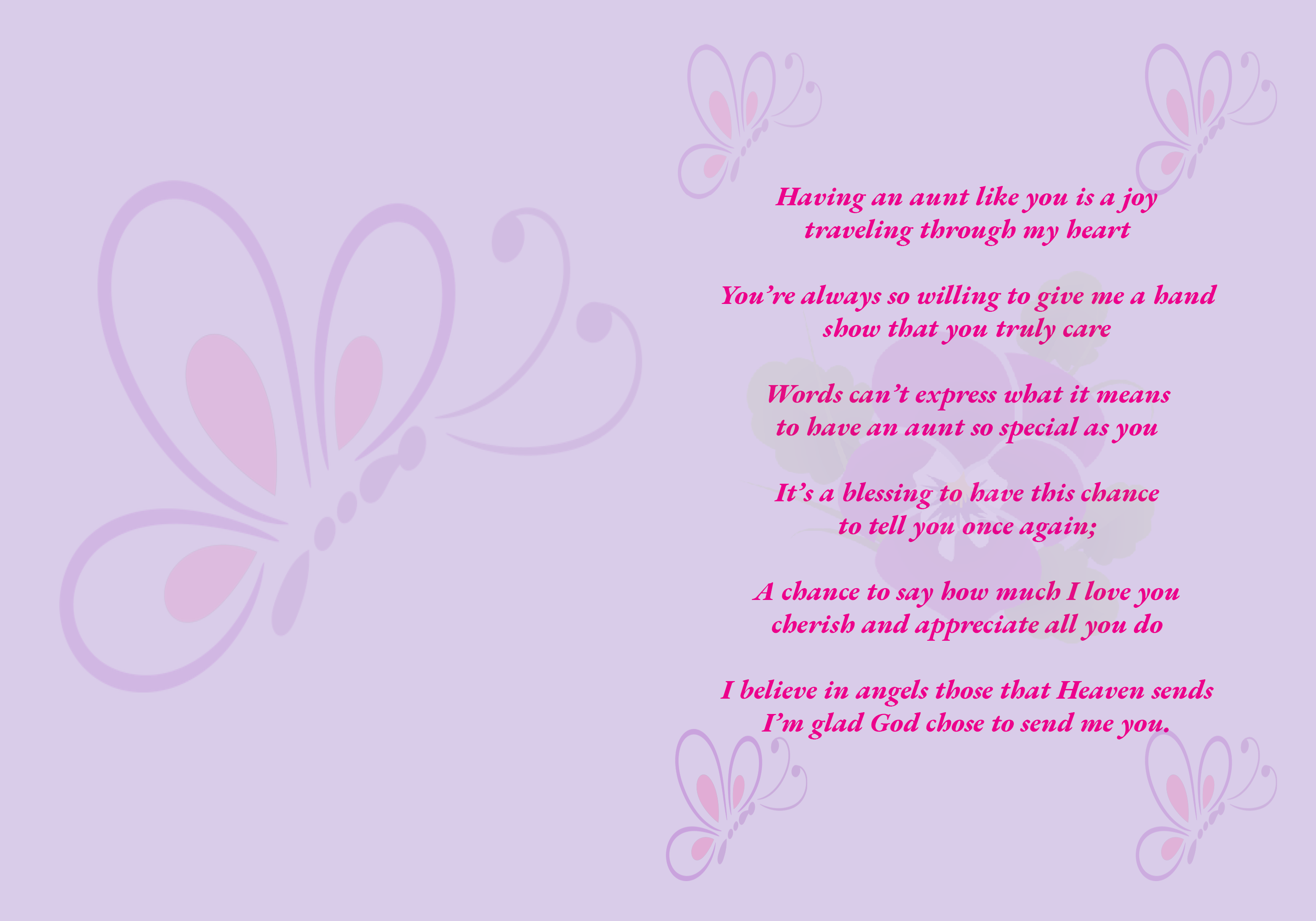 A Special Aunt