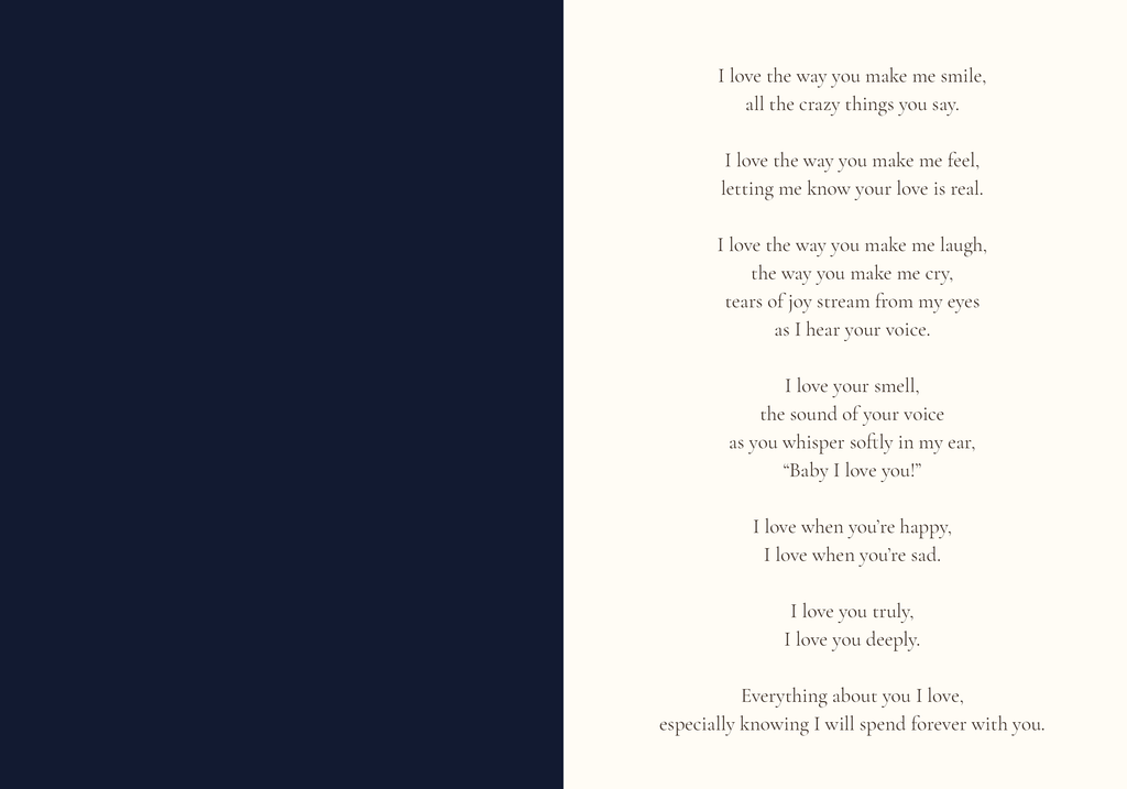 All the Things I Love About You