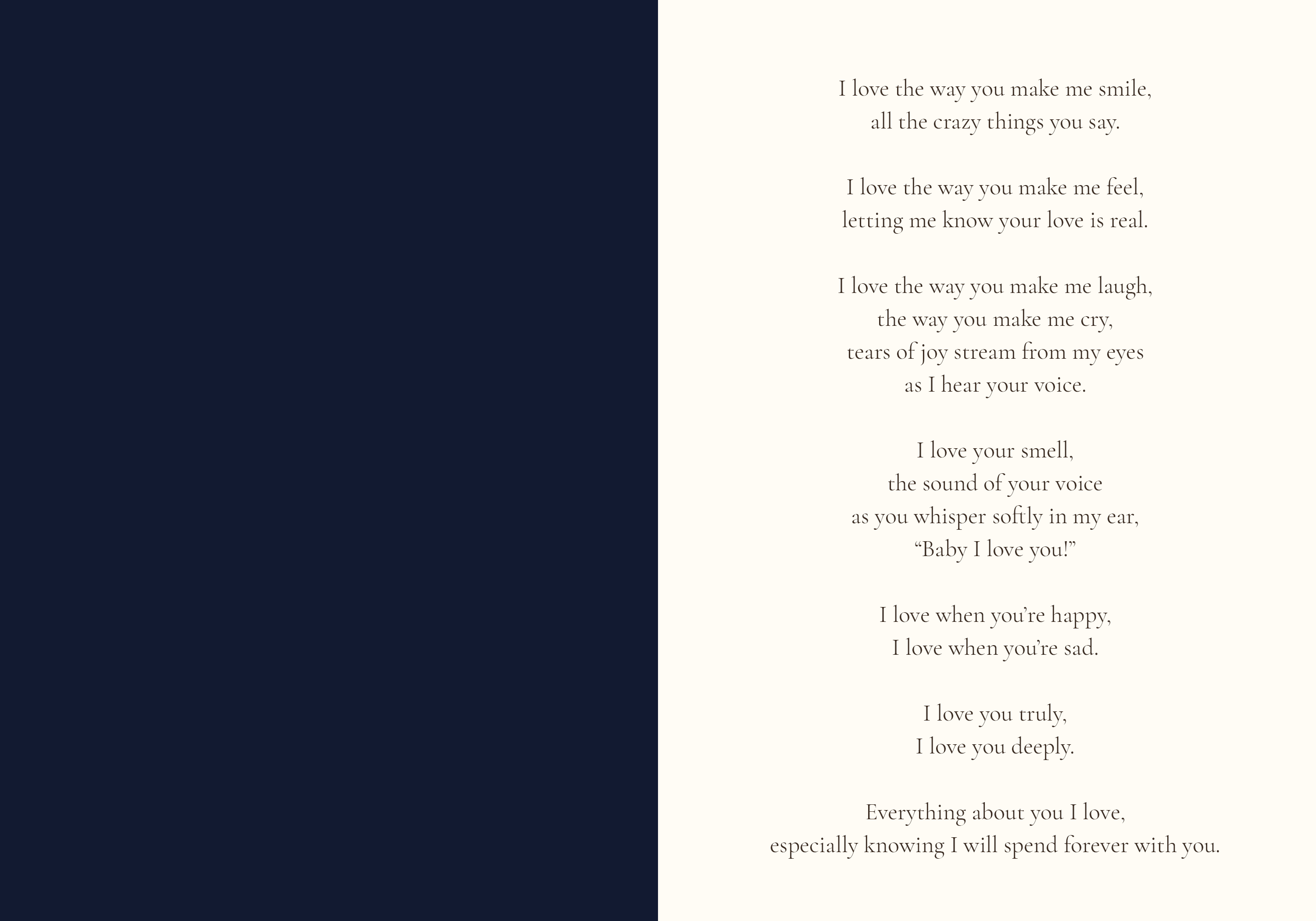 All the Things I Love About You