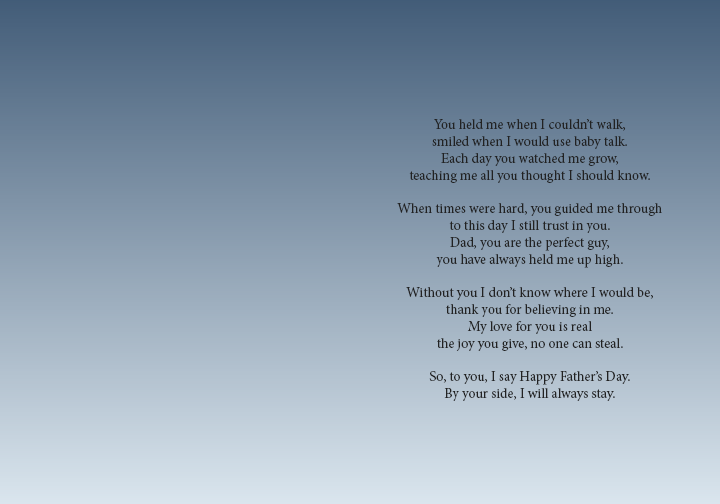 Daddy, I Love You