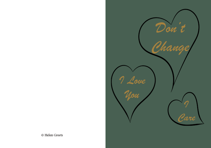 Don't Change