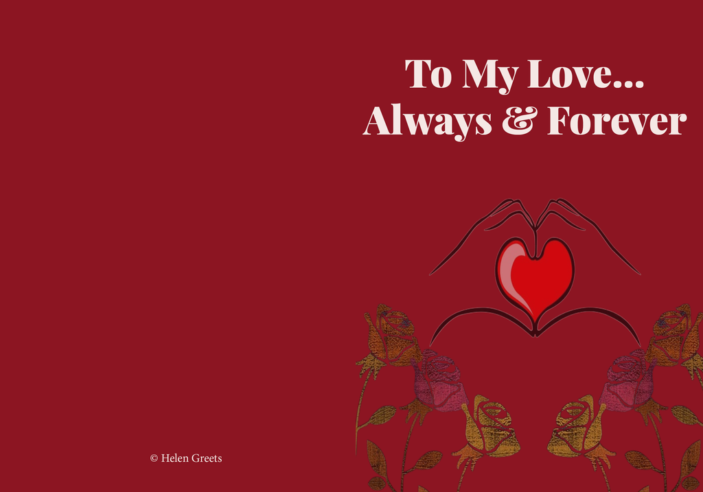 Happy Anniversary,  My Love