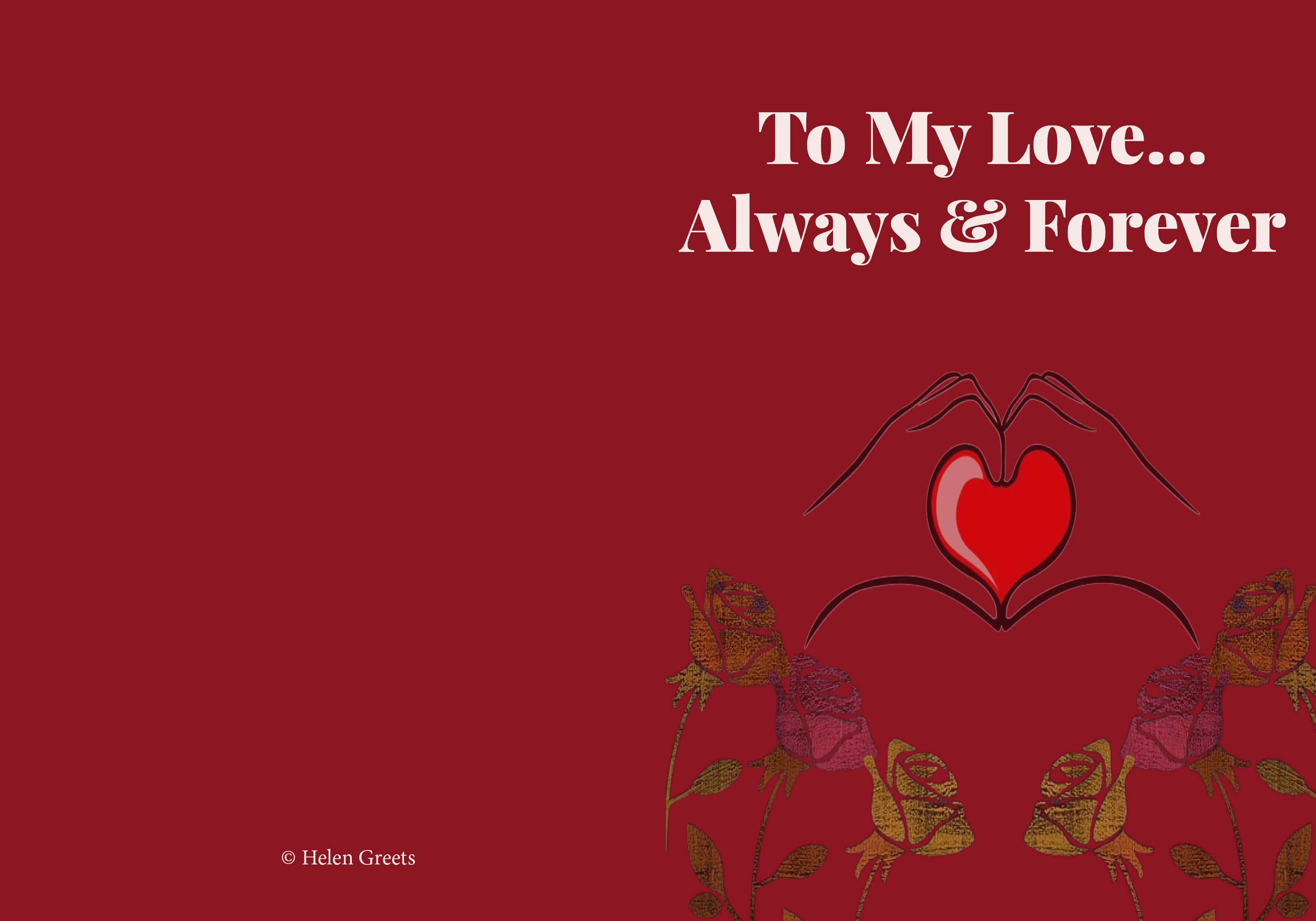 Happy Anniversary,  My Love