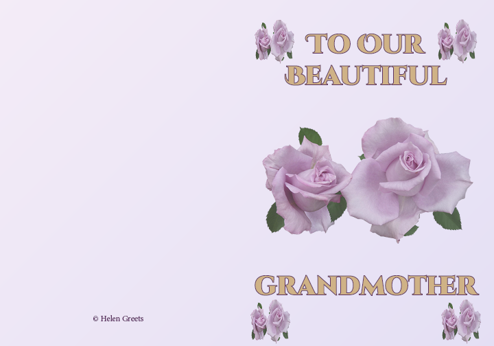 Happy Birthday, Grandmother