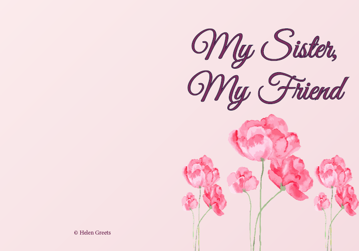 Happy Birthday, Sister