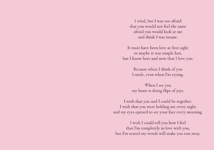 I Wish I Could Tell You