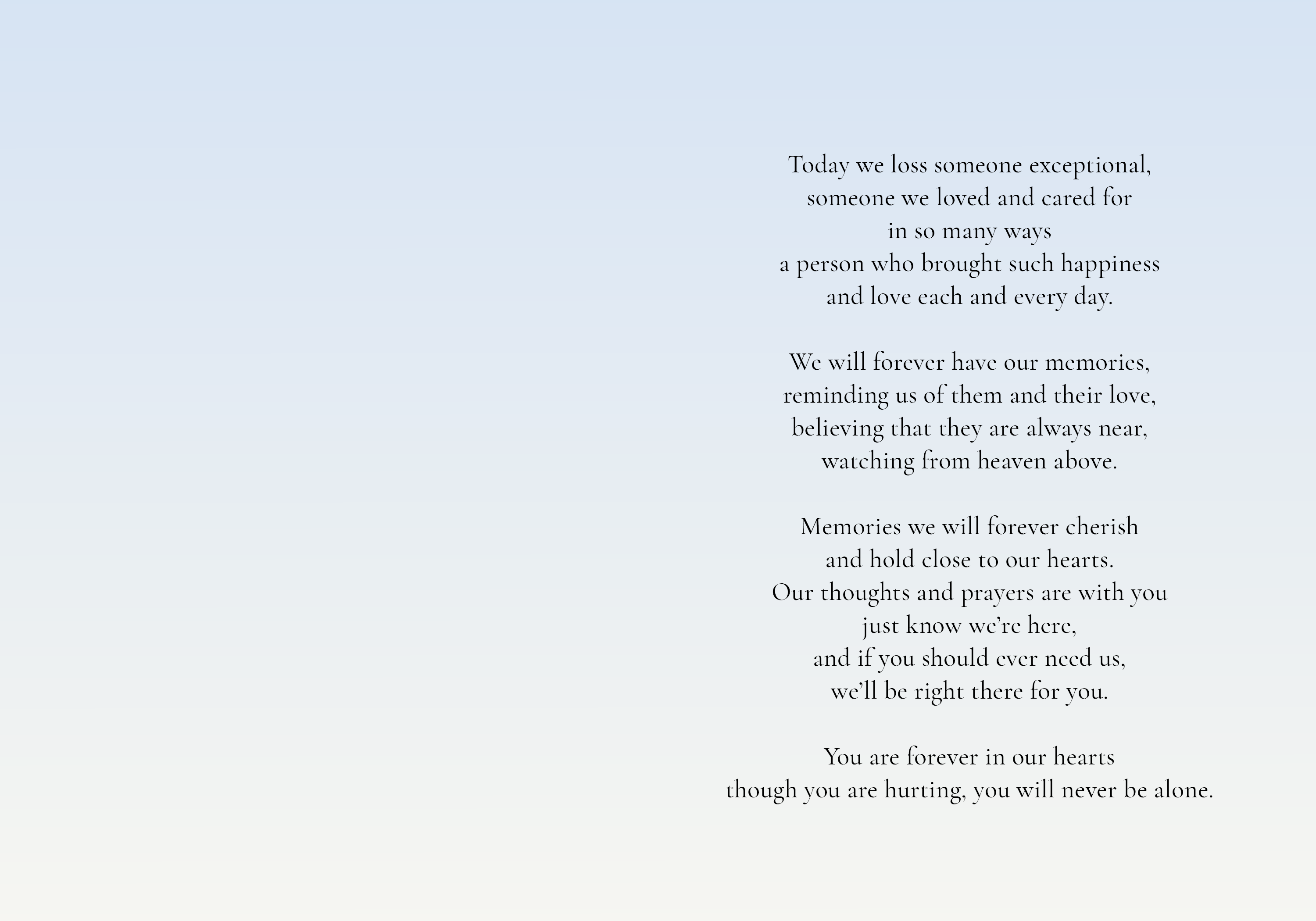 Sorry for Your Loss II