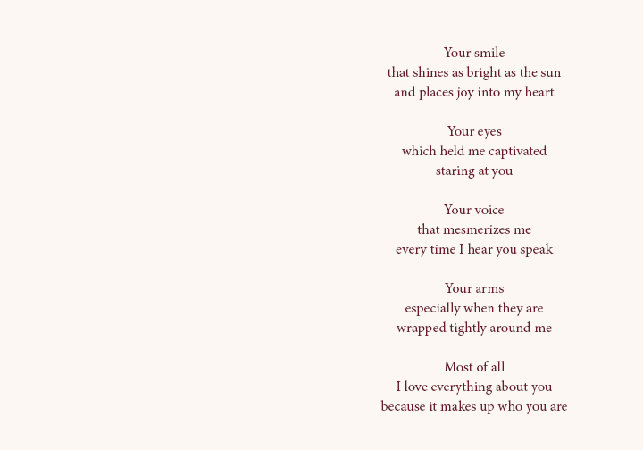 The Things I Love About You