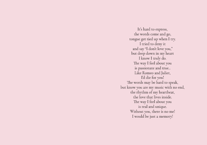 The Way I Feel About You