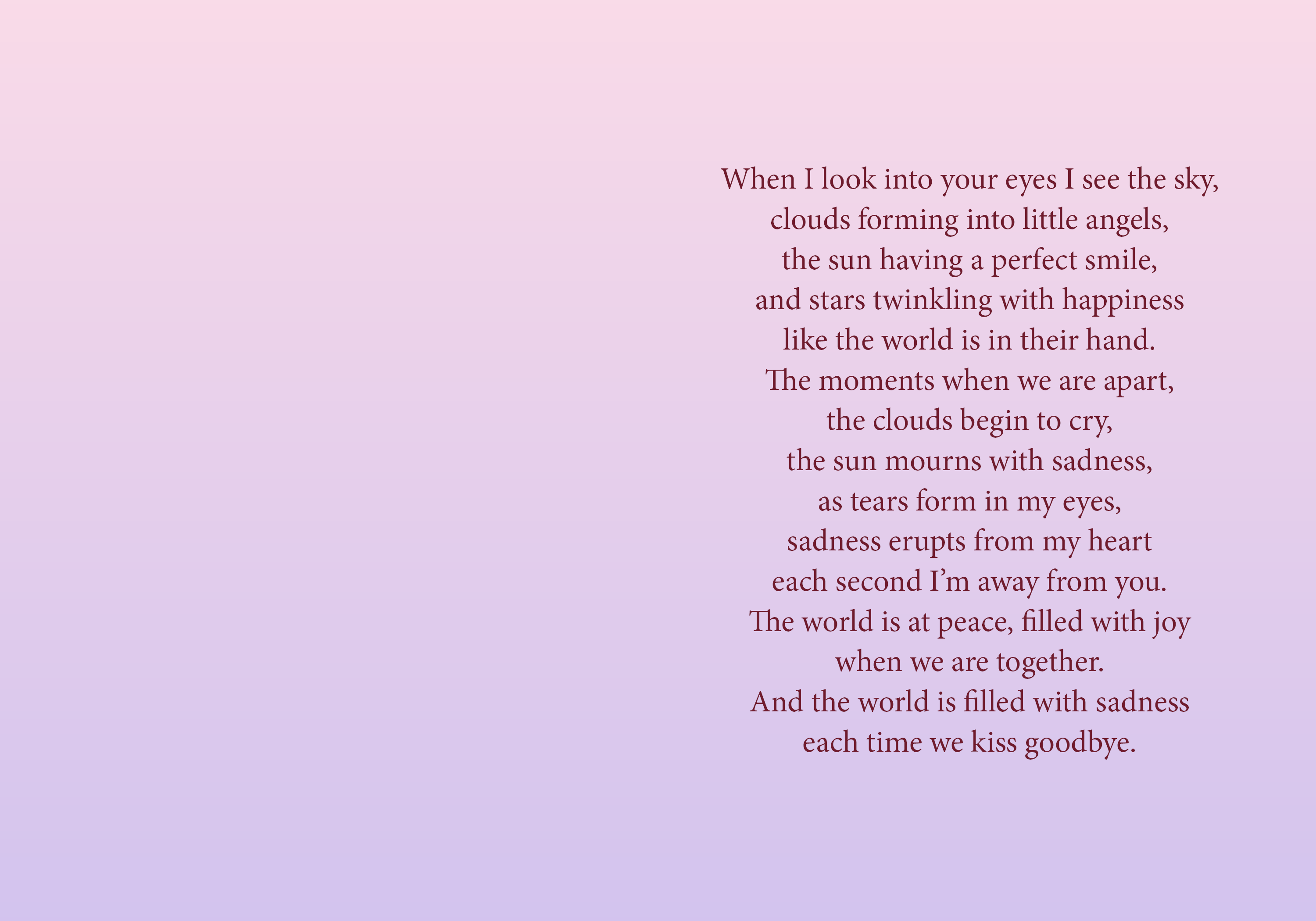 The World Is Our Love