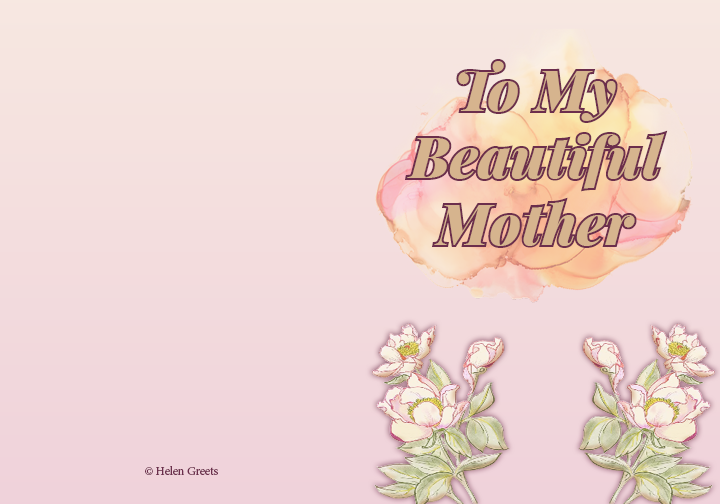 To My Mother