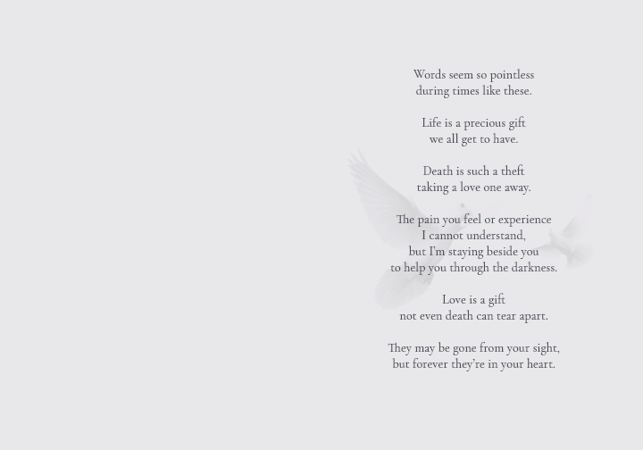 Your Hurt, I Can't Understand